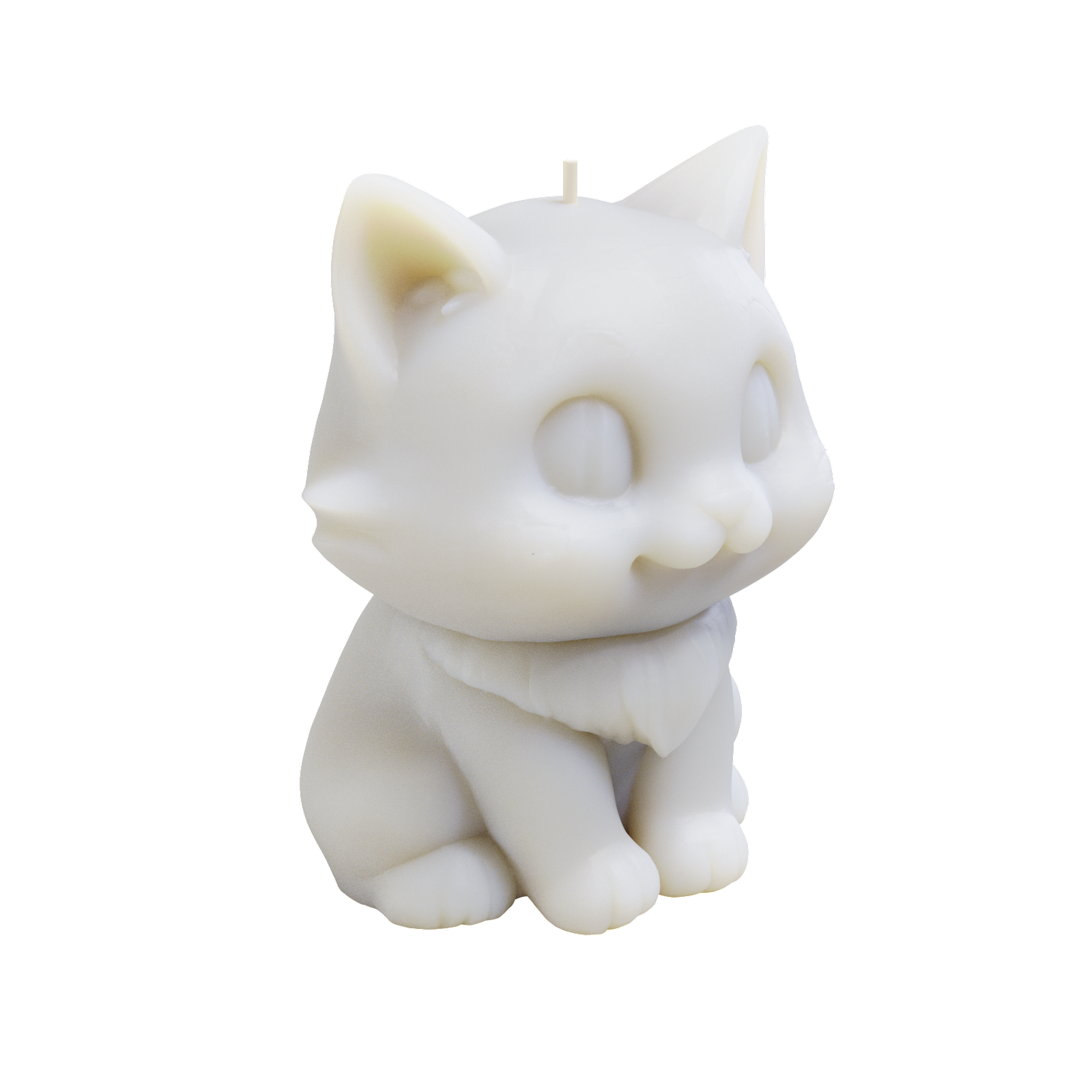 Anime Cat Candle (530 grams) 14cm Tall