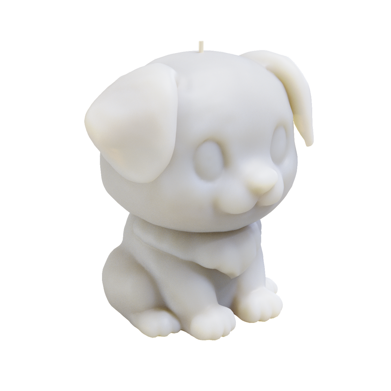 Anime Dog Candle (680 grams) 14cm Tall
