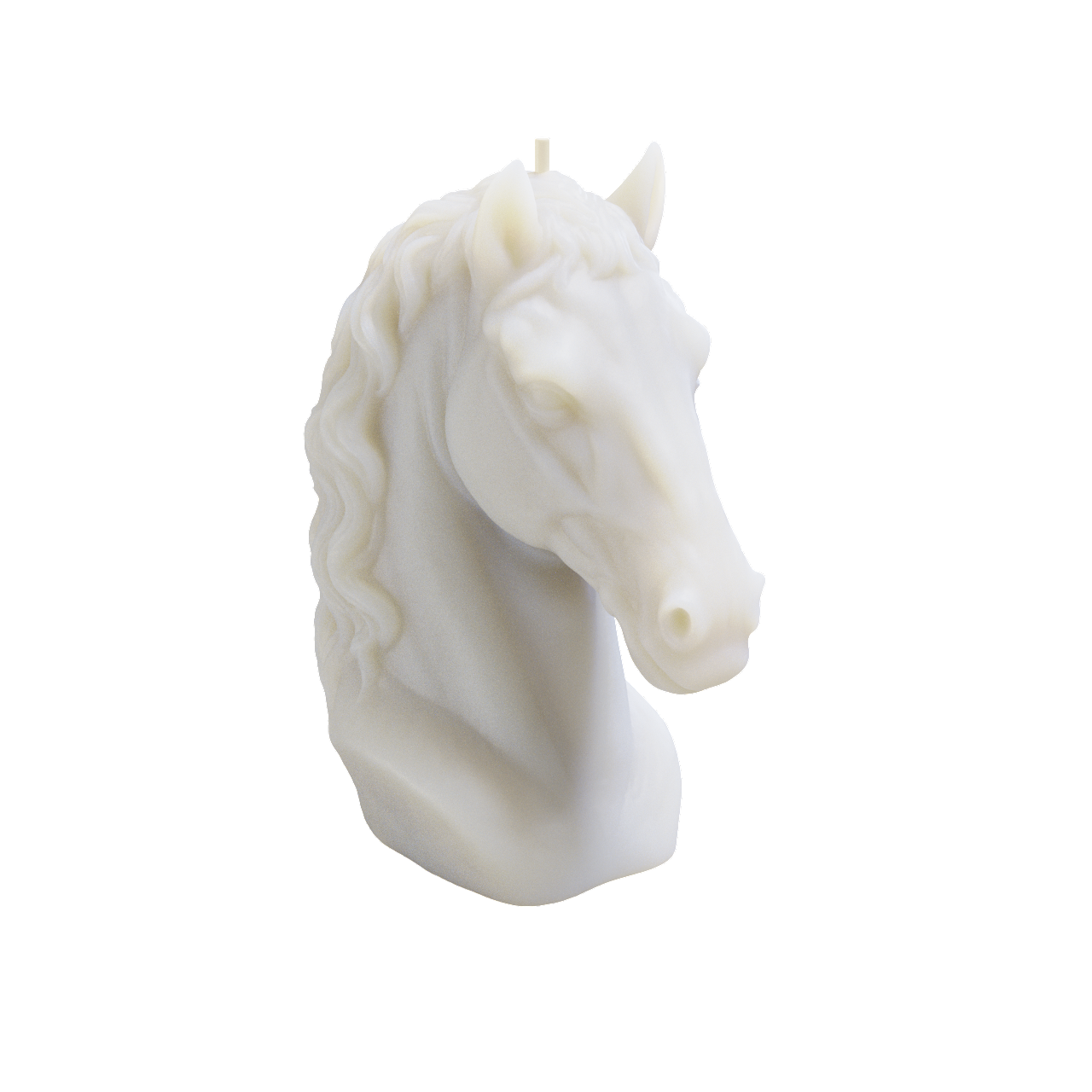 Horse Bust Candle (650 grams) 14cm Tall