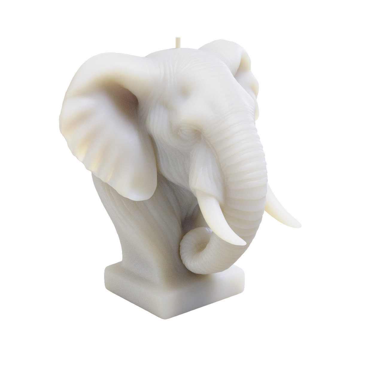 Elephant Candle (480 grams) 14cm Tall