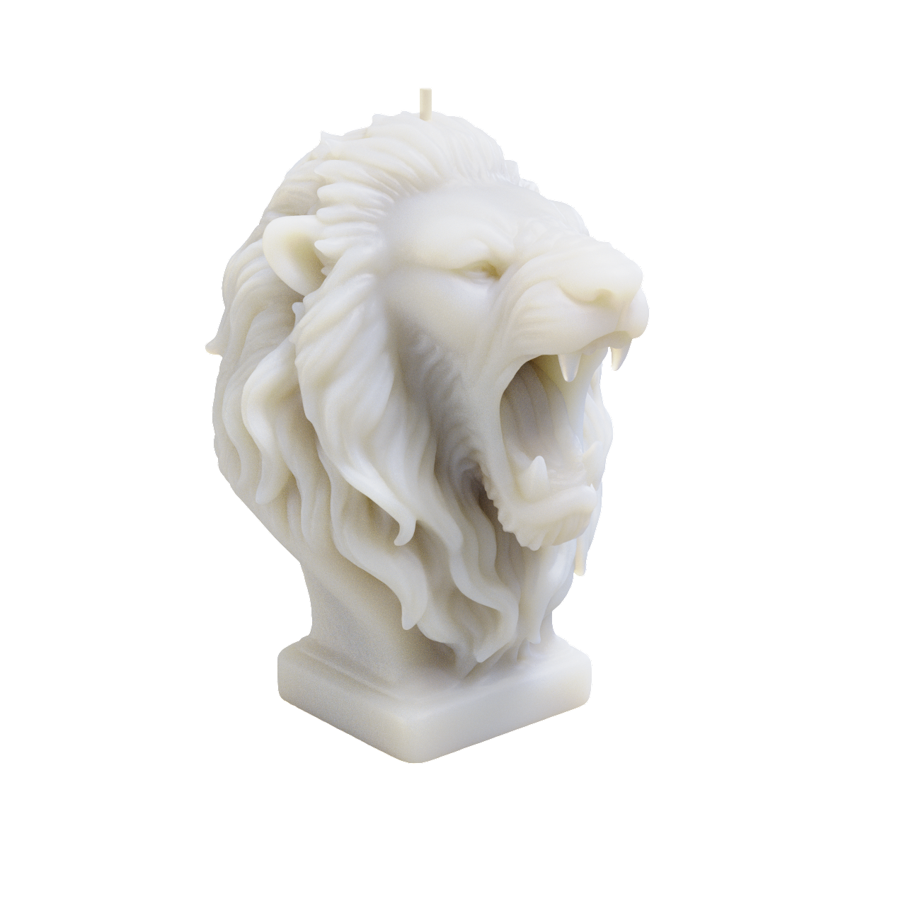 Lion Candle (440 grams) 14cm Tall