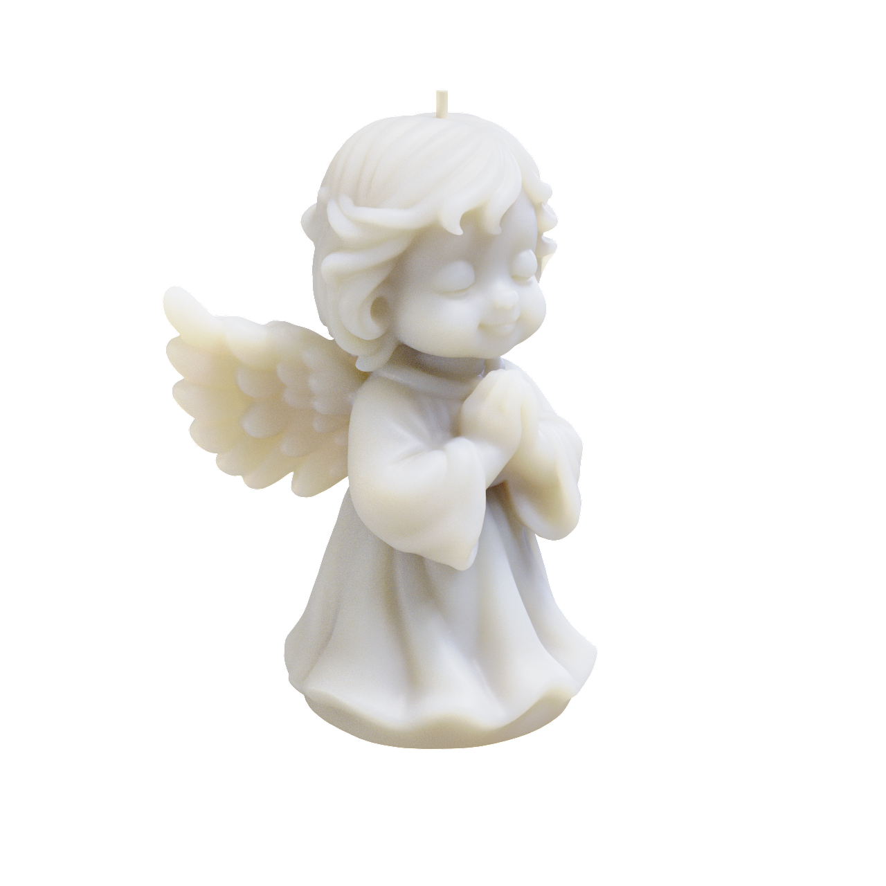 Child Angel Candle (300 grams) 14cm Tall