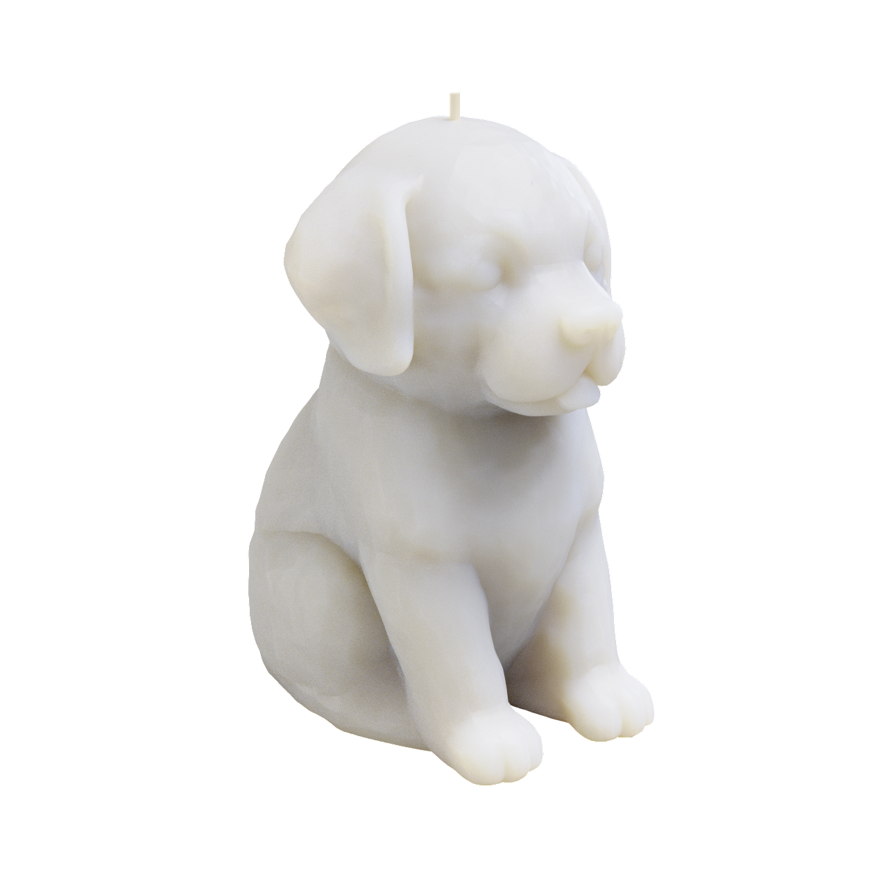 Labradore Dog Candle (470 grams) 14cm Tall