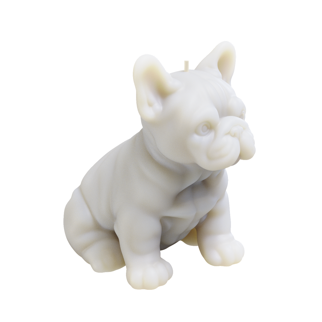 French Bull Dog Candle (510 grams) 14cm Tall