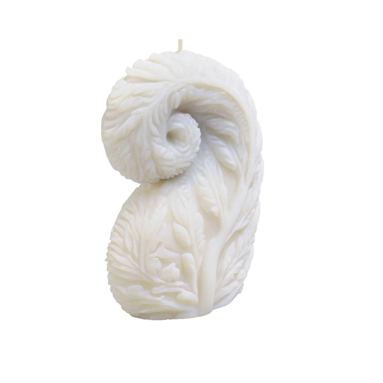 Fern Curl Candle (320 grams) 14cm Tall
