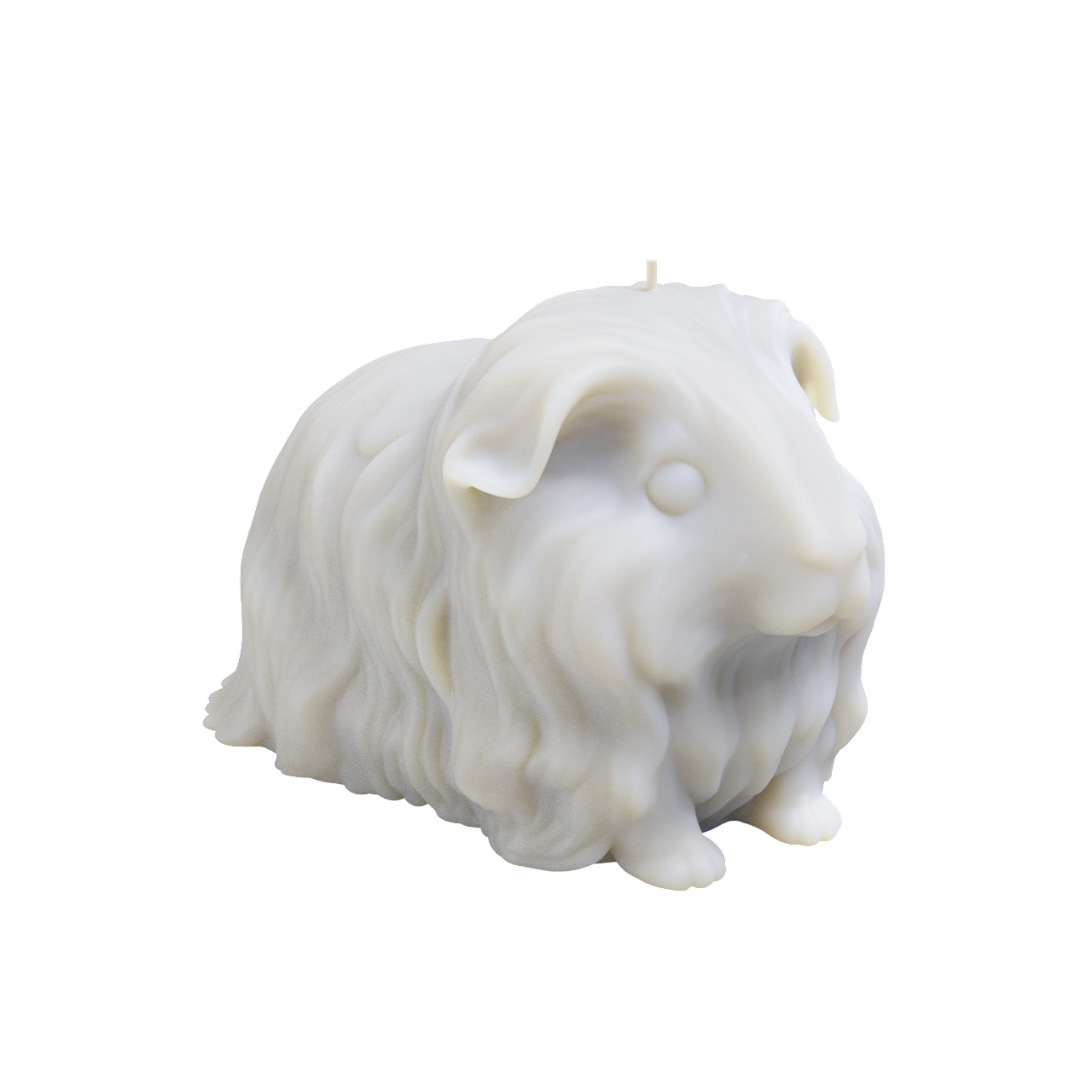 Guinea Pig Candle (630 grams) 10cm Tall