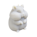 Chubby Cheeks Hamster Candle (680 grams) 14cm Tall