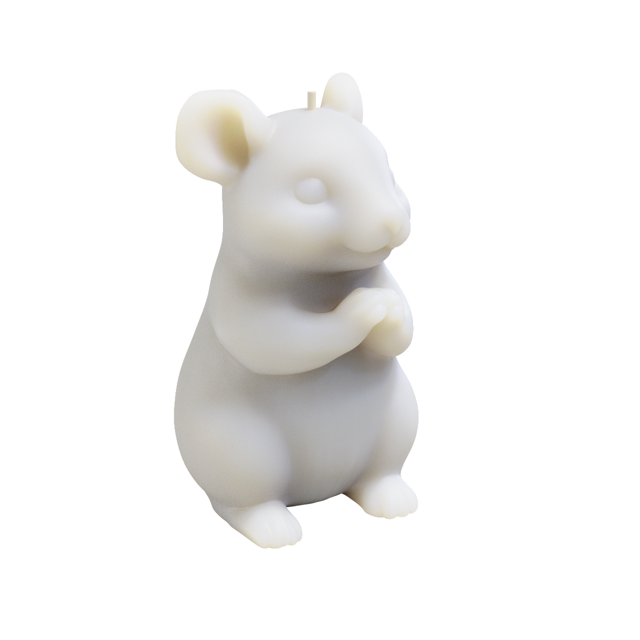 Cute Church Mouse Candle (350 grams) 14cm Tall