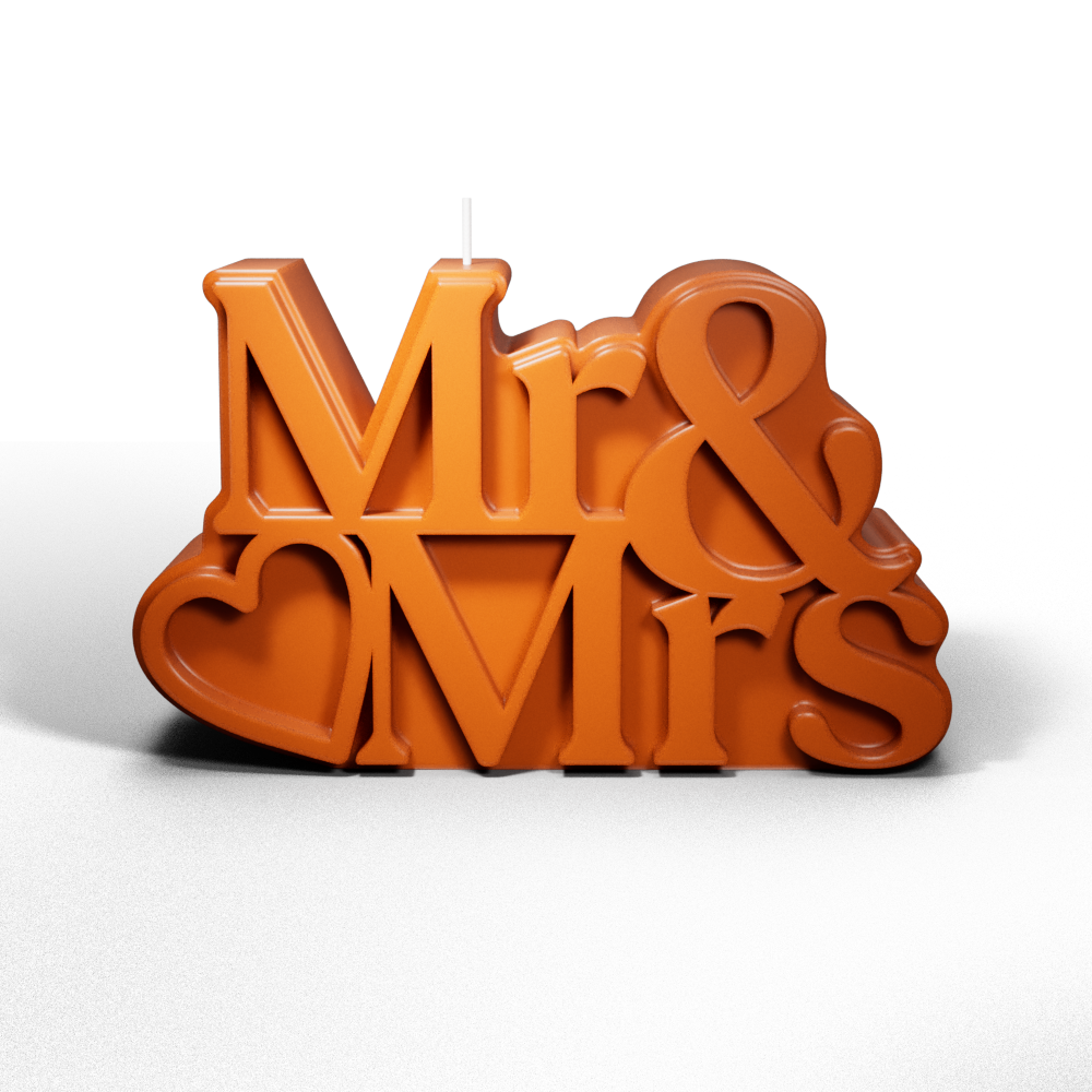Mr & Mrs Candle (Oak)